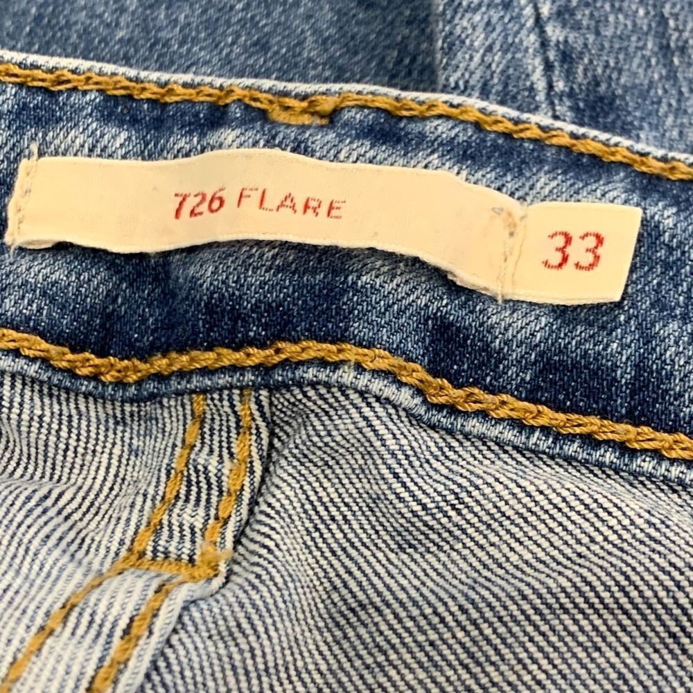 Vintage Levi's 70’s Italian Denim Premium San Francisco, Cal. Blue 726 - Picture 8 of 10